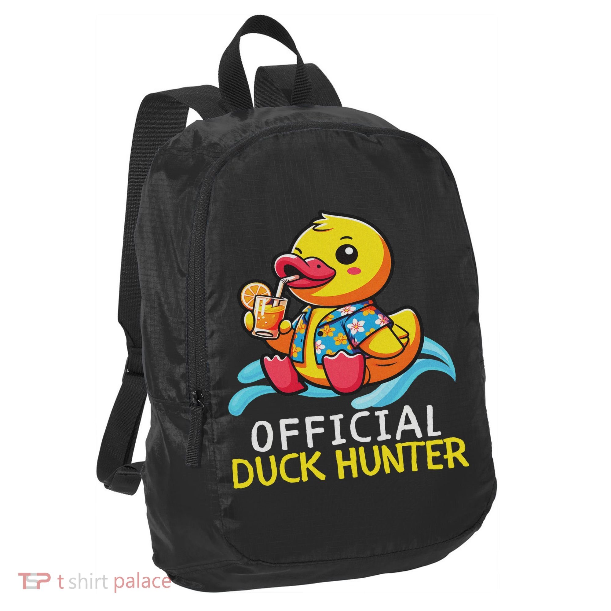 Duck Cruise Boa Funny Rubber Duck Hunting Squad Port Authority Crush Ripstop Backpack