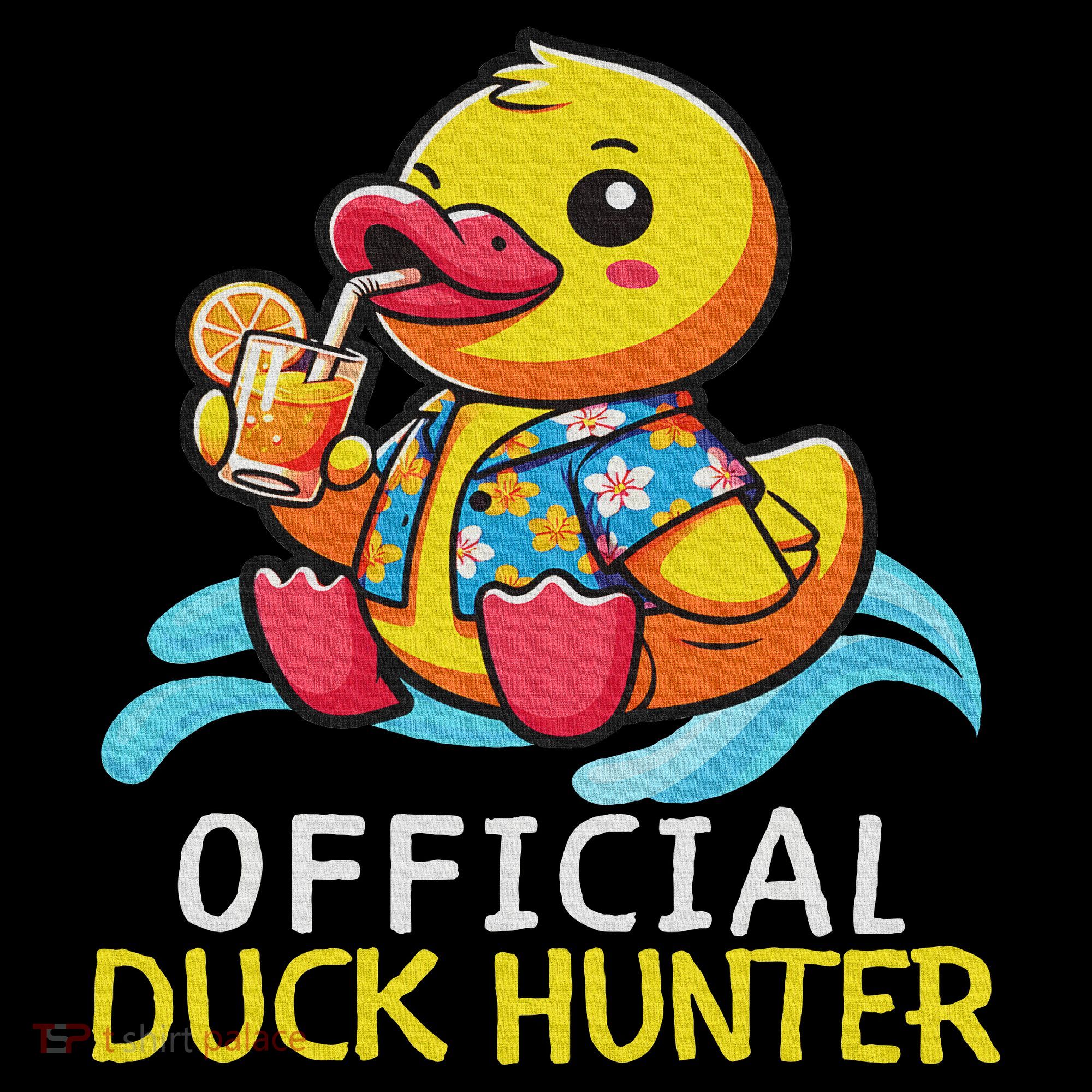Duck Cruise Boa Funny Rubber Duck Hunting Squad Women's Hoodie