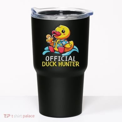 Duck Cruise Boa Funny Rubber Duck Hunting Squad Tumbler