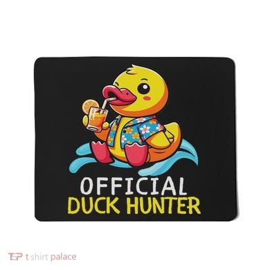 Duck Cruise Boa Funny Rubber Duck Hunting Squad Mousepad