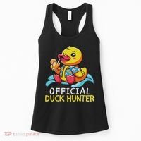 Duck Cruise Boa Funny Rubber Duck Hunting Squad Women's Tank Top thumb 0