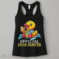 Duck Cruise Boa Funny Rubber Duck Hunting Squad Women's Tank Top thumb 3