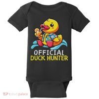 Duck Cruise Boa Funny Rubber Duck Hunting Squad Baby Bodysuit thumb 0