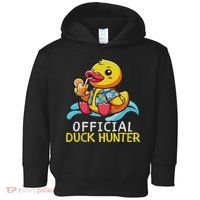 Duck Cruise Boa Funny Rubber Duck Hunting Squad Toddler Hoodie thumb 0