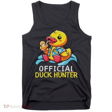 Duck Cruise Boa Funny Rubber Duck Hunting Squad Tank Top