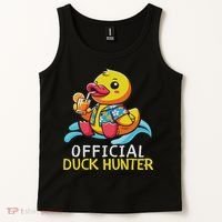 Duck Cruise Boa Funny Rubber Duck Hunting Squad Tank Top thumb 2