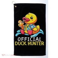 Duck Cruise Boa Funny Rubber Duck Hunting Squad Golf Towel thumb 0