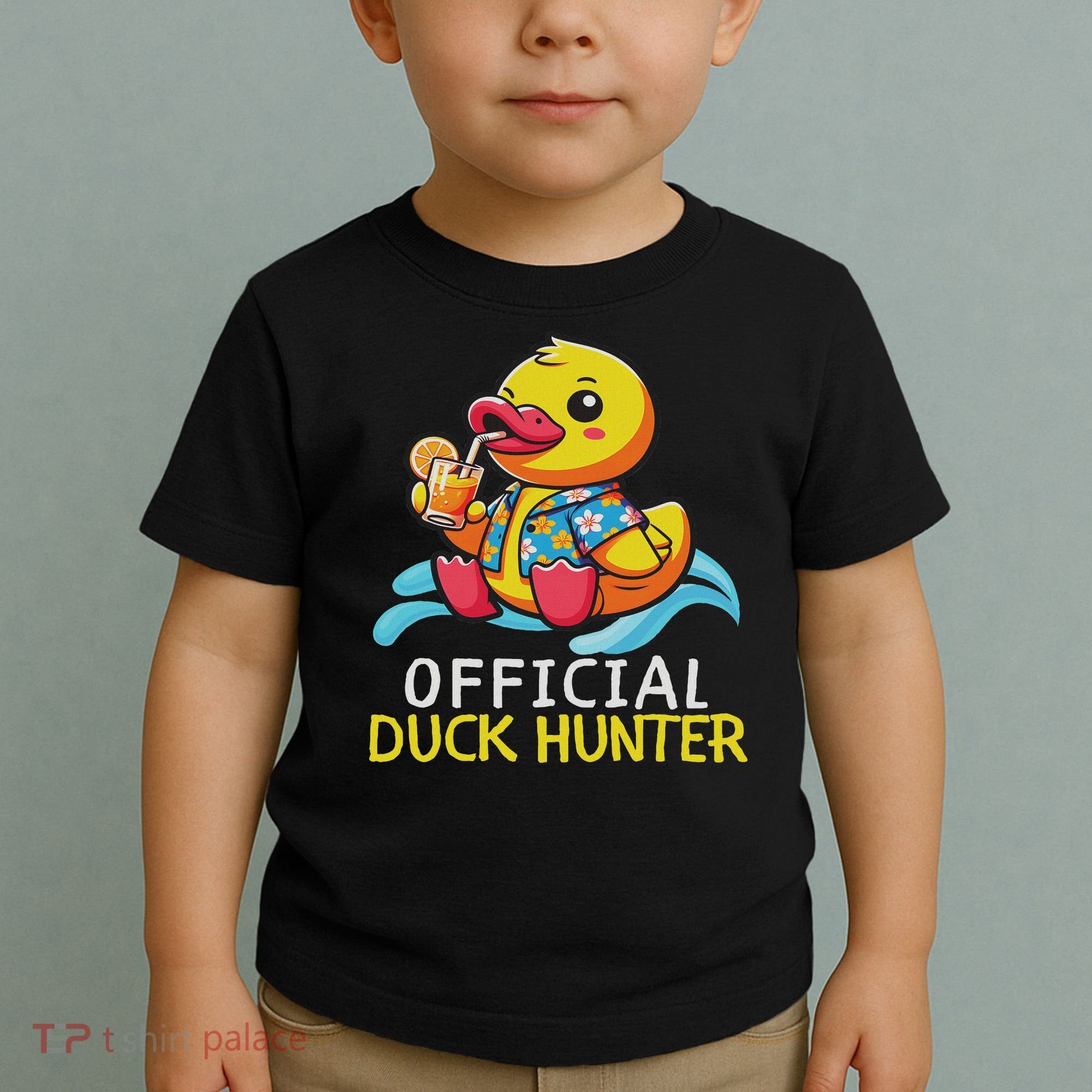 Duck Cruise Boa Funny Rubber Duck Hunting Squad Toddler T-Shirt