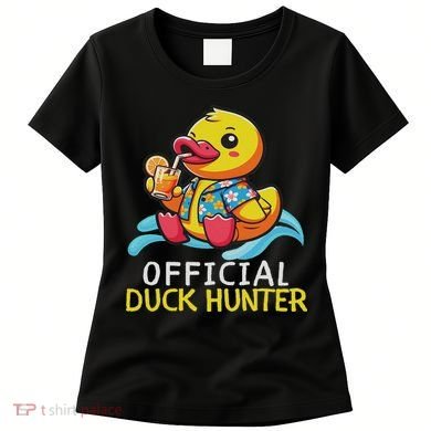 Duck Cruise Boa Funny Rubber Duck Hunting Squad Women's T-Shirt