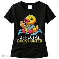Duck Cruise Boa Funny Rubber Duck Hunting Squad Women's T-Shirt thumb 0