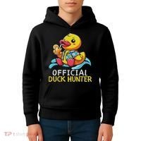 Duck Cruise Boa Funny Rubber Duck Hunting Squad Kids Hoodie thumb 4