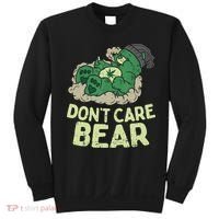Dont Care Bear Smoking Weed Cannabis Marijuana 4 20 Stoner Gift 2 Sweatshirt thumb 0