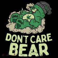 Dont Care Bear Smoking Weed Cannabis Marijuana 4 20 Stoner Gift 2 Coffee Mug thumb 5