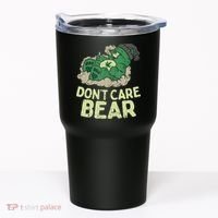Dont Care Bear Smoking Weed Cannabis Marijuana 4 20 Stoner Gift 2 Tumbler thumb 0