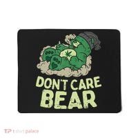 Dont Care Bear Smoking Weed Cannabis Marijuana 4 20 Stoner Gift 2 Mousepad thumb 0