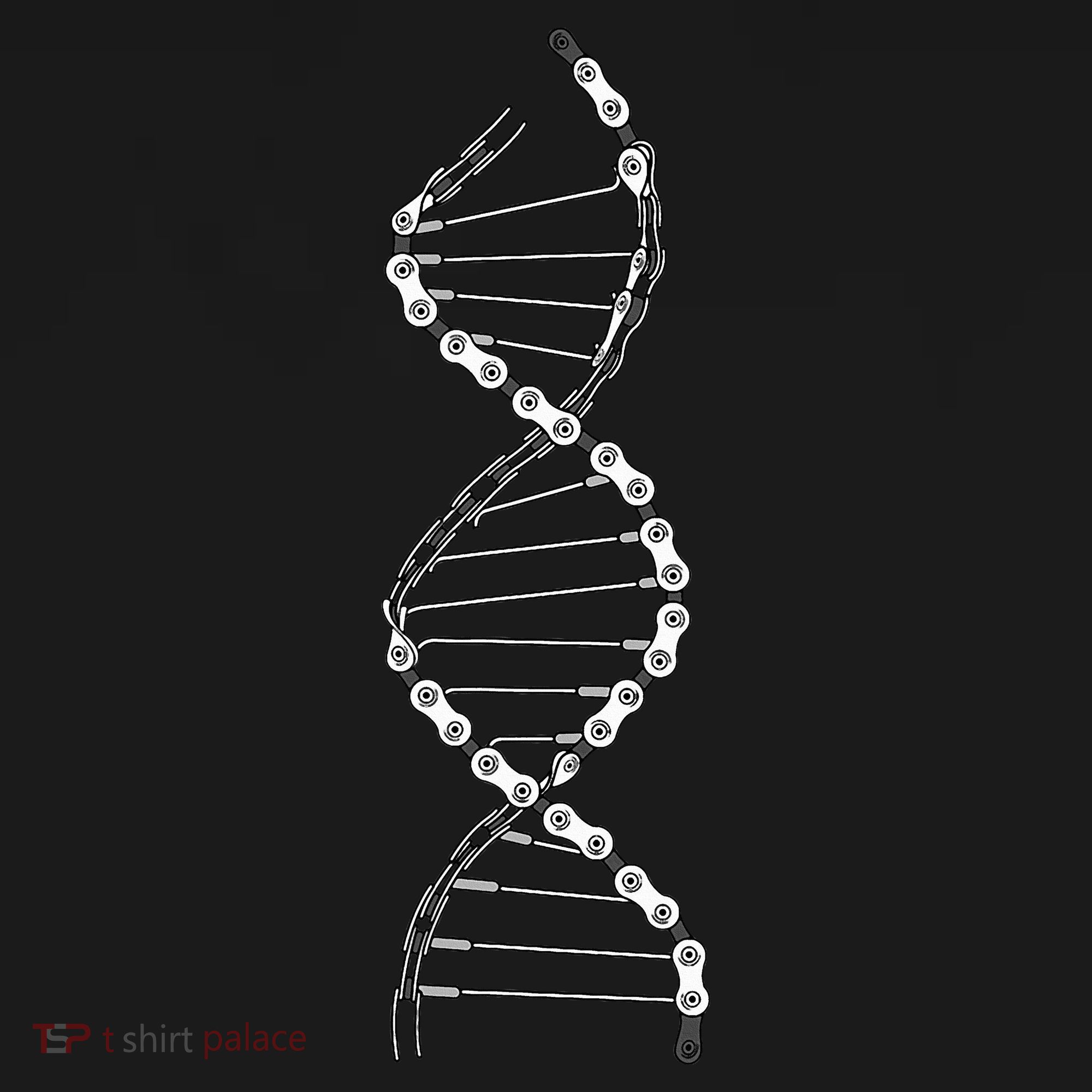Dna Cycling Bicycle Chain Mountain Bike Lovers Outfit Women's Hoodie