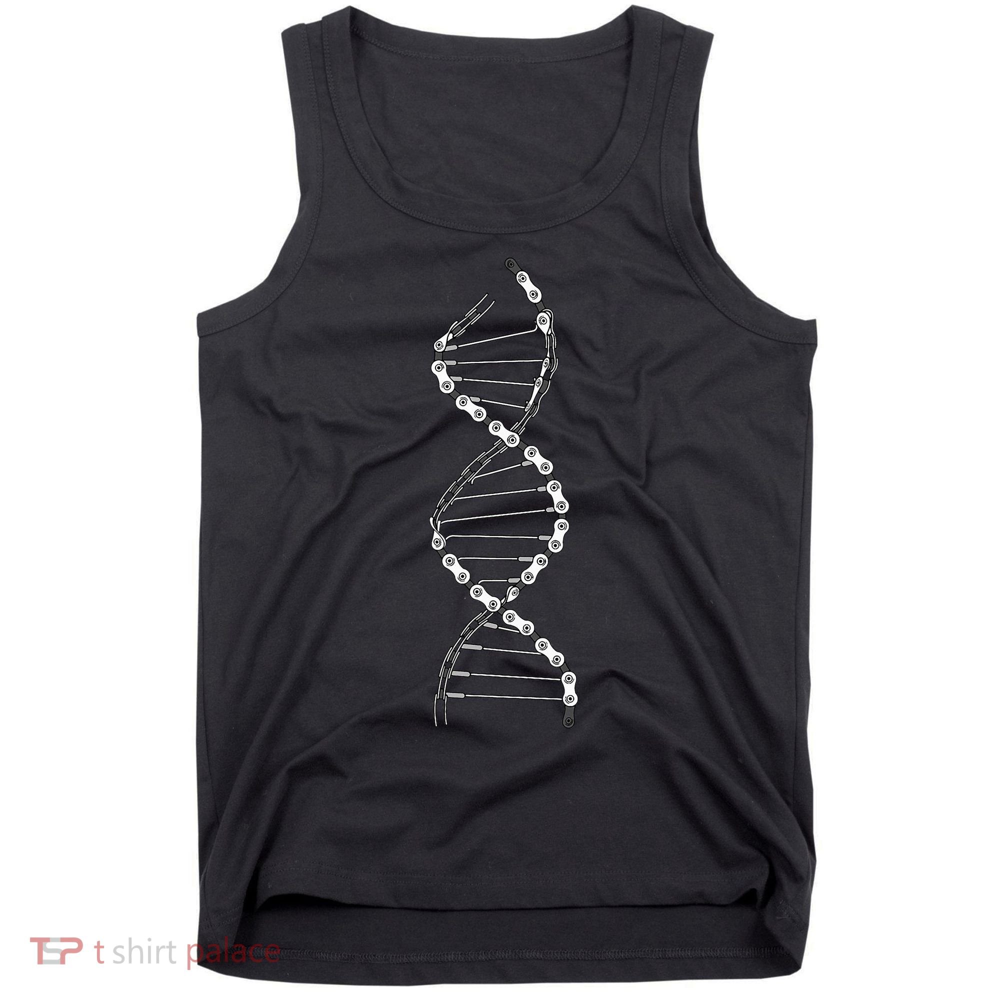 Dna Cycling Bicycle Chain Mountain Bike Lovers Outfit Tank Top