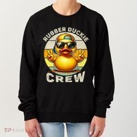 Duck Cruise Boagift Funny Rubber Duck Hunting Squad Great Gift Women's Sweatshirt thumb 0