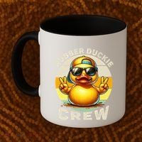 Duck Cruise Boagift Funny Rubber Duck Hunting Squad Great Gift Coffee Mug thumb 2