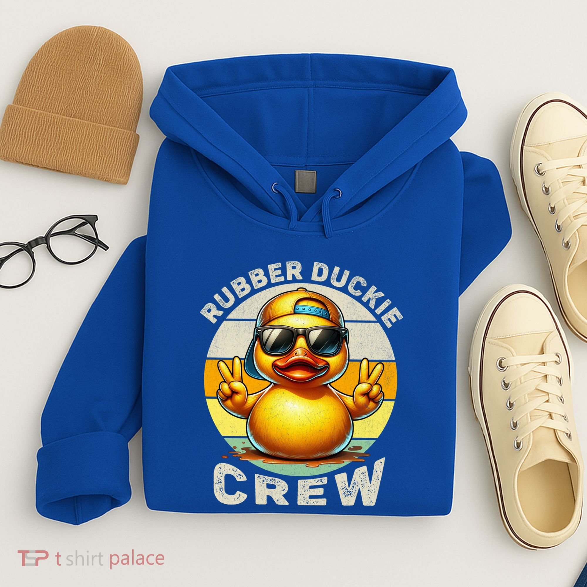 Duck Cruise Boagift Funny Rubber Duck Hunting Squad Great Gift Hoodie