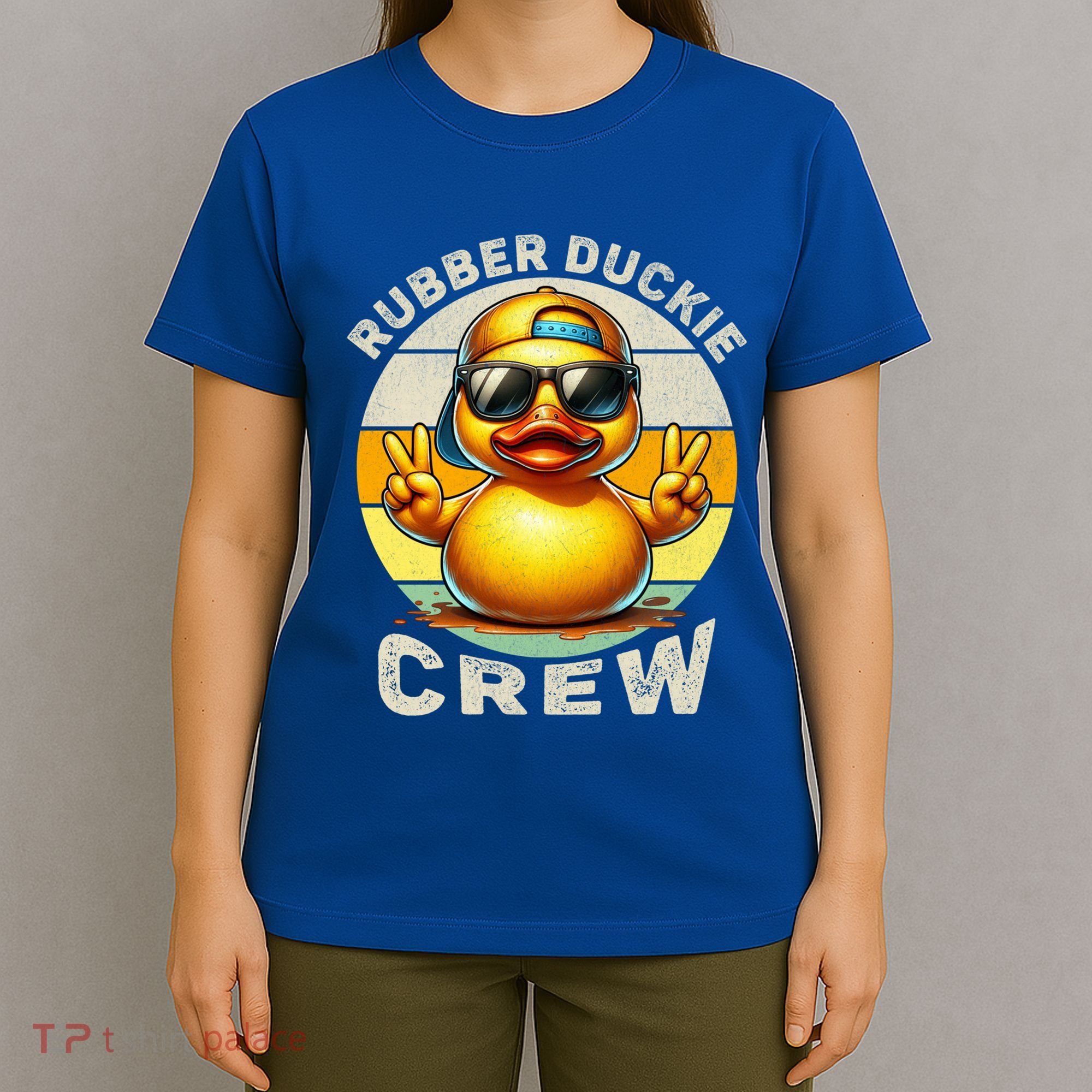 Duck Cruise Boagift Funny Rubber Duck Hunting Squad Great Gift T-Shirt