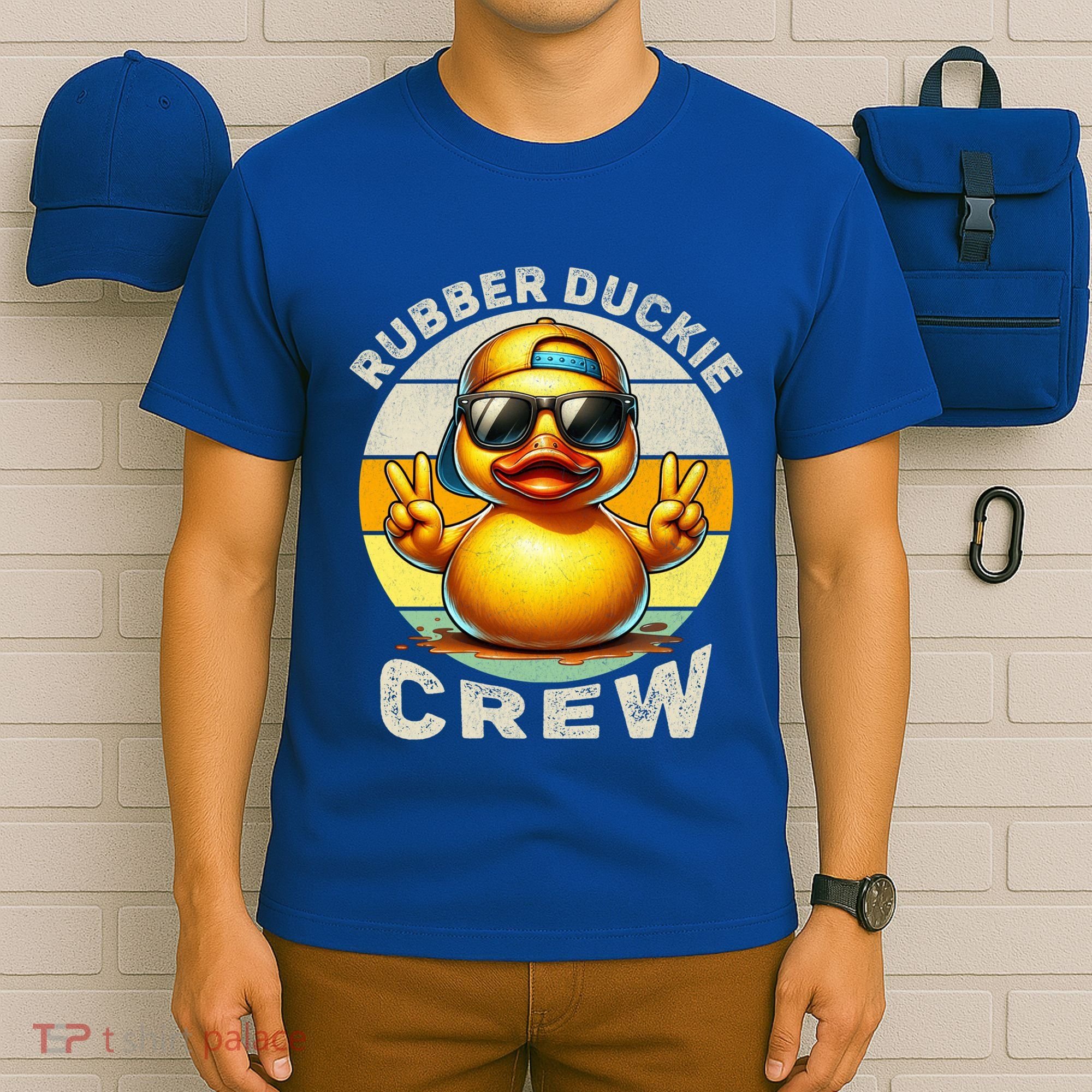 Duck Cruise Boagift Funny Rubber Duck Hunting Squad Great Gift T-Shirt