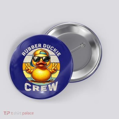 Duck Cruise Boagift Funny Rubber Duck Hunting Squad Great Gift Button