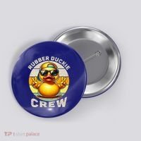 Duck Cruise Boagift Funny Rubber Duck Hunting Squad Great Gift Button thumb 0