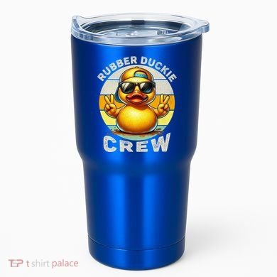Duck Cruise Boagift Funny Rubber Duck Hunting Squad Great Gift Tumbler