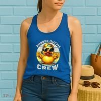 Duck Cruise Boagift Funny Rubber Duck Hunting Squad Great Gift Women's Tank Top thumb 2
