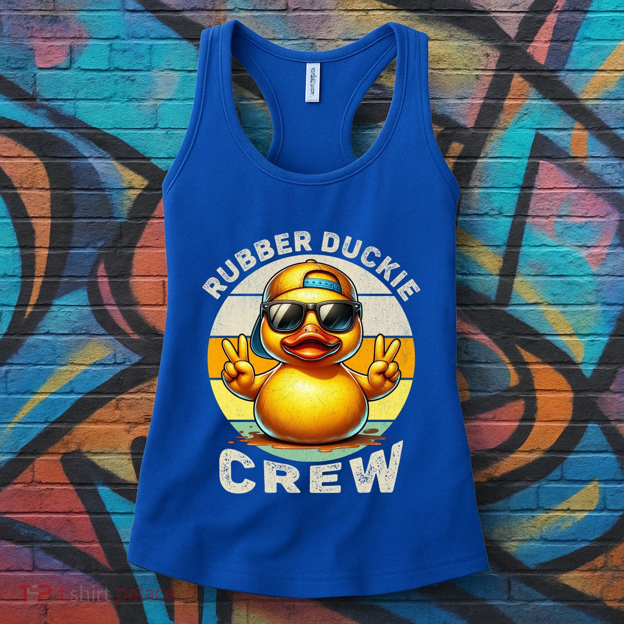 Duck Cruise Boagift Funny Rubber Duck Hunting Squad Great Gift Women's Tank Top