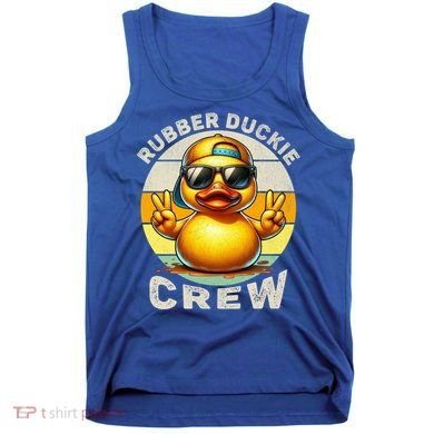 Duck Cruise Boagift Funny Rubber Duck Hunting Squad Great Gift Tank Top