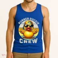 Duck Cruise Boagift Funny Rubber Duck Hunting Squad Great Gift Tank Top thumb 3