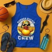 Duck Cruise Boagift Funny Rubber Duck Hunting Squad Great Gift Tank Top thumb 4