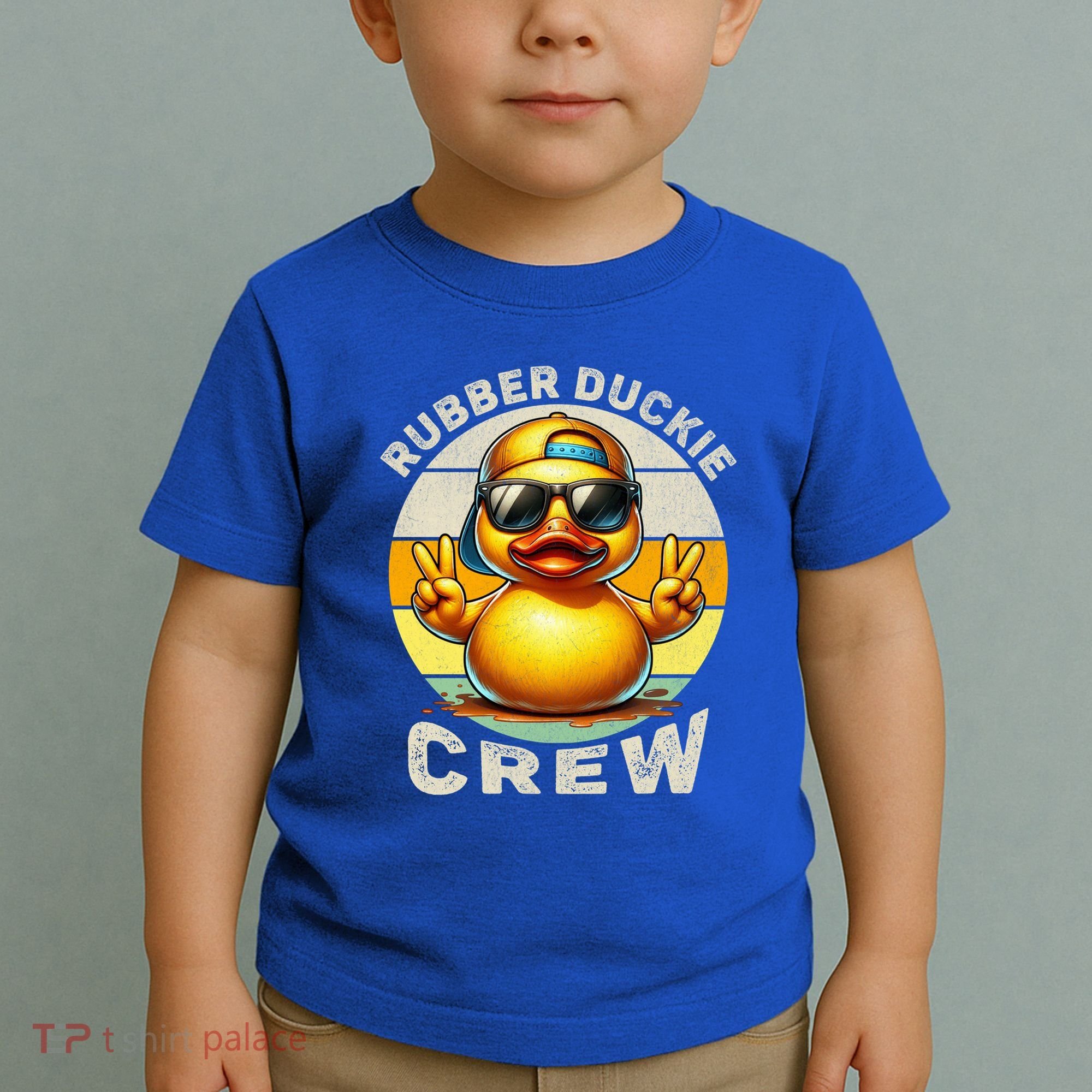 Duck Cruise Boagift Funny Rubber Duck Hunting Squad Great Gift Toddler T-Shirt