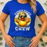 Duck Cruise Boagift Funny Rubber Duck Hunting Squad Great Gift Women's T-Shirt thumb 2