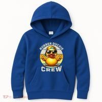 Duck Cruise Boagift Funny Rubber Duck Hunting Squad Great Gift Kids Hoodie thumb 0