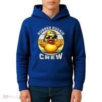 Duck Cruise Boagift Funny Rubber Duck Hunting Squad Great Gift Kids Hoodie thumb 4