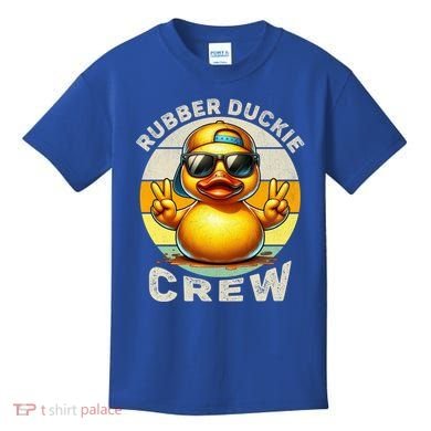 Duck Cruise Boagift Funny Rubber Duck Hunting Squad Great Gift Kids T-Shirt