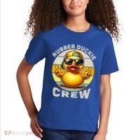 Duck Cruise Boagift Funny Rubber Duck Hunting Squad Great Gift Kids T-Shirt thumb 2