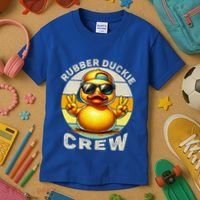 Duck Cruise Boagift Funny Rubber Duck Hunting Squad Great Gift Kids T-Shirt thumb 3