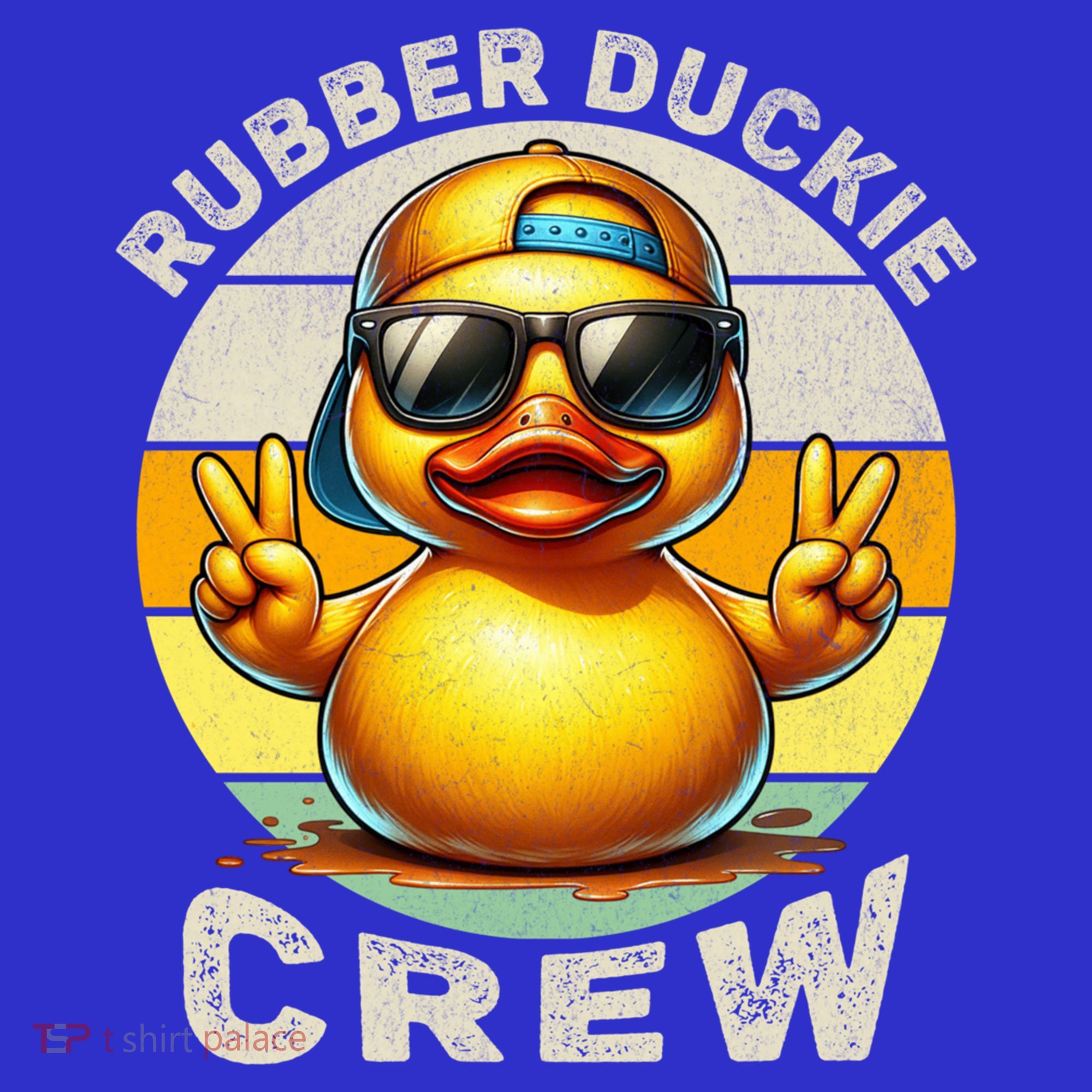 Duck Cruise Boagift Funny Rubber Duck Hunting Squad Great Gift Kids T-Shirt
