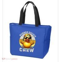 Duck Cruise Boagift Funny Rubber Duck Hunting Squad Great Gift Tote Bag thumb 3