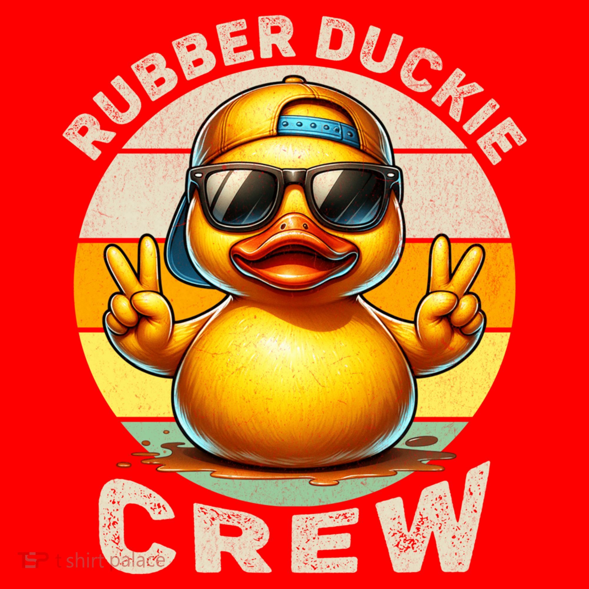 Duck Cruise Boagift Funny Rubber Duck Hunting Squad Great Gift Santa Hat