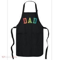Dad Classic Bold Font FatherS Day New Dad Birthday Apron thumb 0