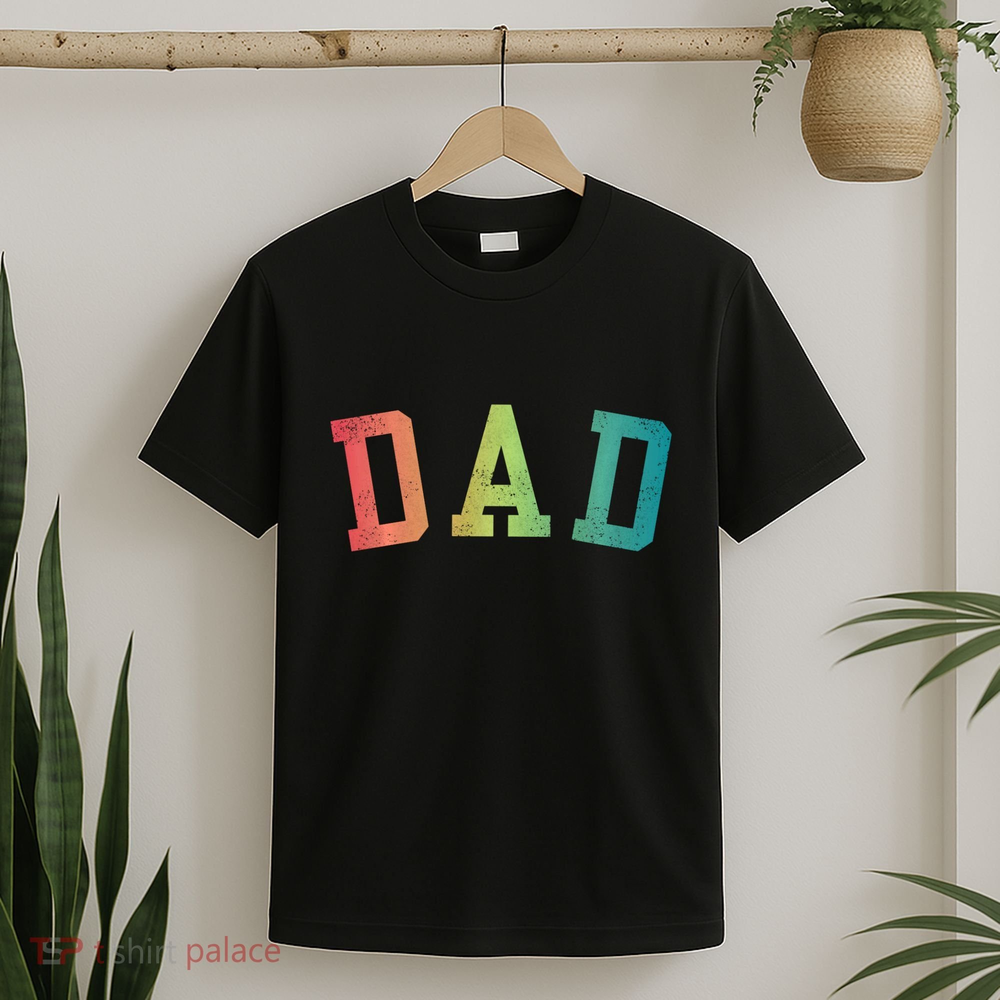 Dad Classic Bold Font FatherS Day New Dad Birthday T-Shirt
