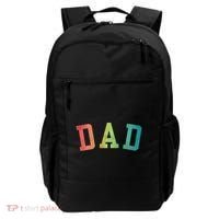 Dad Classic Bold Font FatherS Day New Dad Birthday Backpack thumb 0