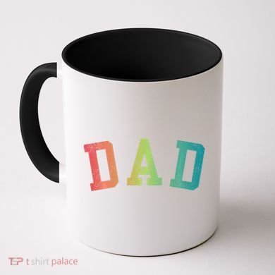 Dad Classic Bold Font FatherS Day New Dad Birthday Coffee Mug