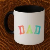 Dad Classic Bold Font FatherS Day New Dad Birthday Coffee Mug thumb 2