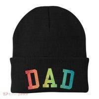Dad Classic Bold Font FatherS Day New Dad Birthday Beanie thumb 0